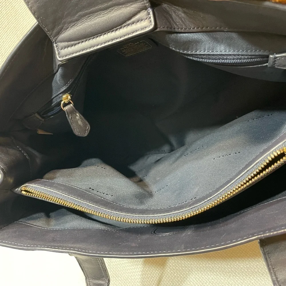 Coach Tru-color Grained Leather Swagger